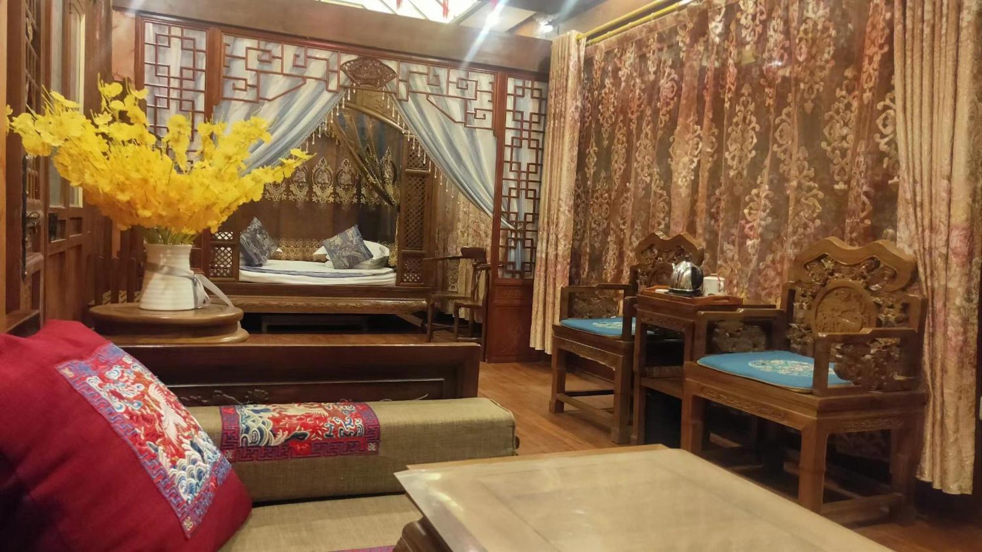 Pingyao Hongjingyuanguesthouse Ngoại thất bức ảnh