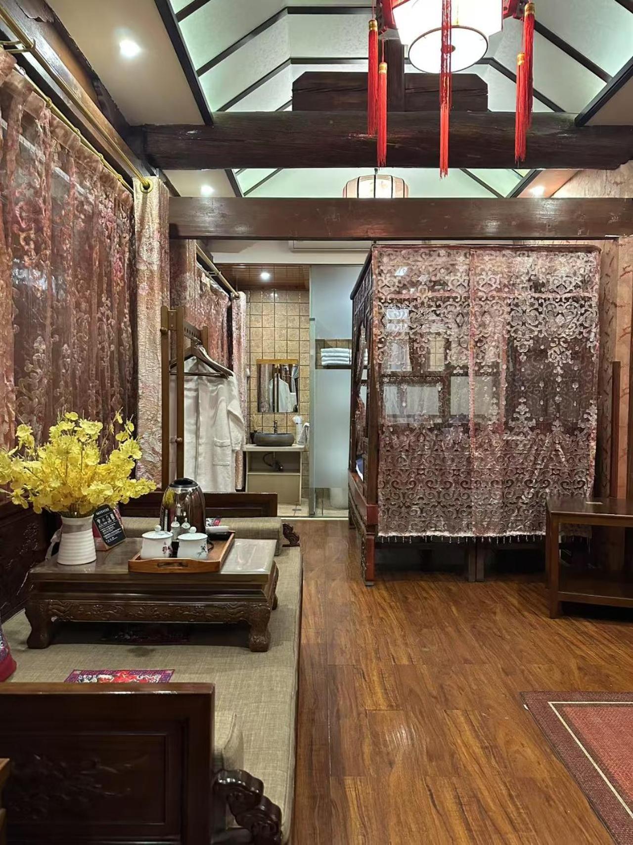Pingyao Hongjingyuanguesthouse Ngoại thất bức ảnh